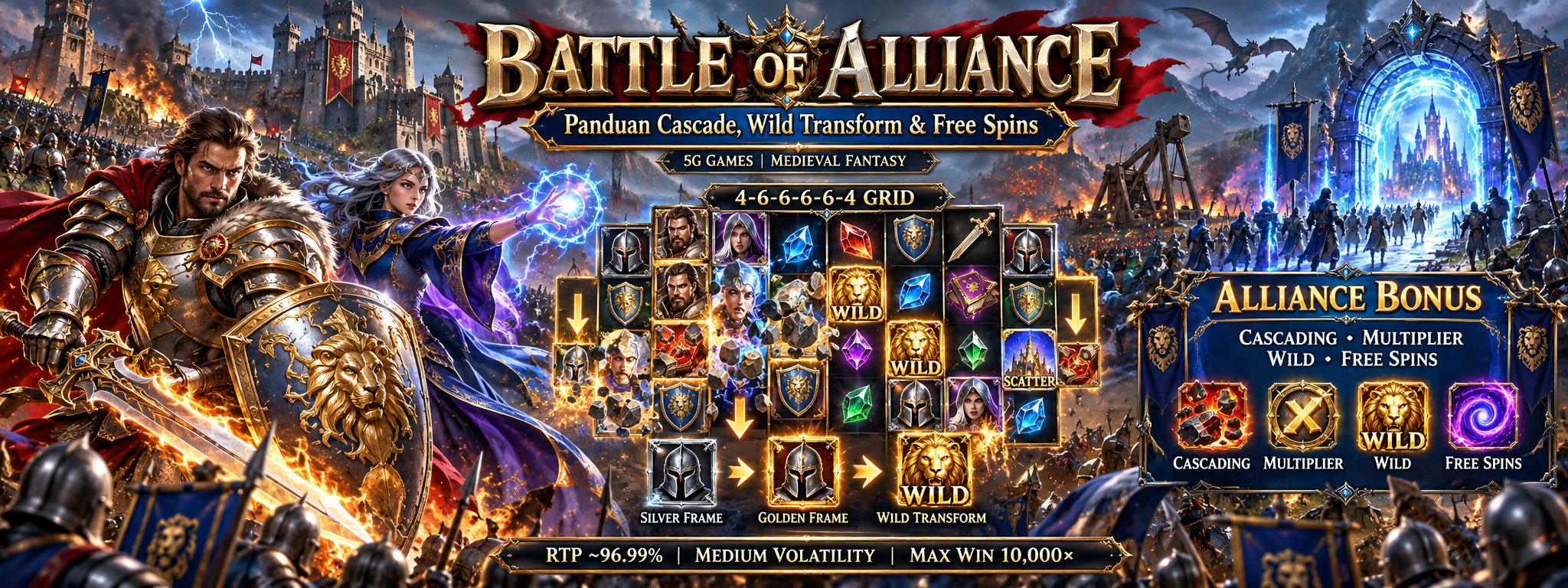 Battle of Alliance 5G Games