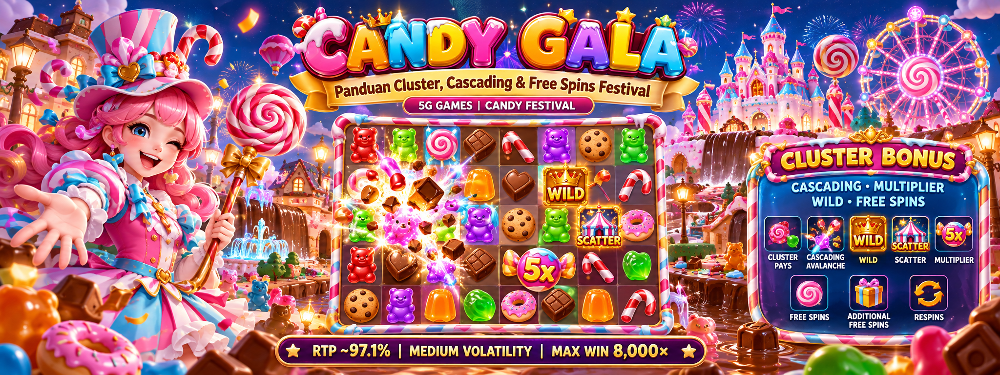 Candy Gala 5G Games